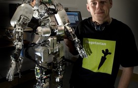 Martin with iCub