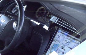 tesla console