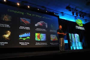 Jen-Hsun Huang speaking at 2013's GPU Technology Conference.