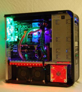 Father-daughter project: Julia and her father build custom servers in their spare time.