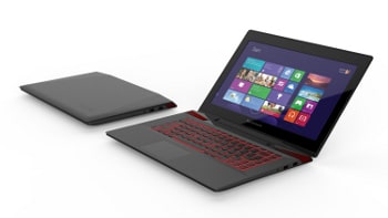Touchscreen technology and cutting-edge graphics provided by the GeForce GTX 860M come together in the Lenovo Y50.