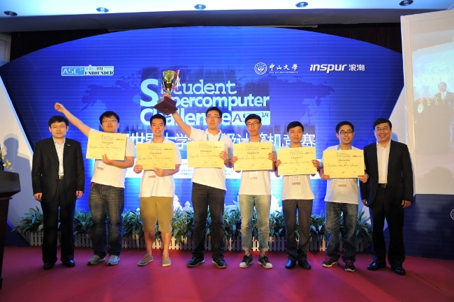 Winning team: