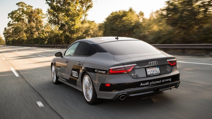 Audi A7 self drive Audi A7 self drive