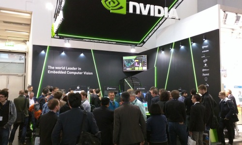 Embedded World 2015 NVIDIA booth