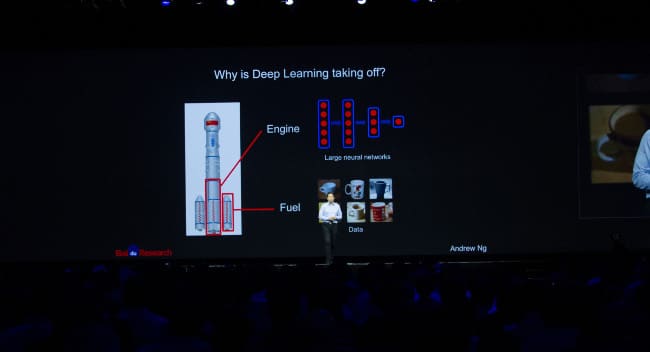 Riding the rocket: GPUs are one of the factors propelling machine learning forward, Baidu Chief Scientist Andrew Ng said.