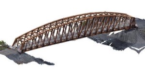 Bridge in Alaska in Full Point Cloud Model, George Mason University