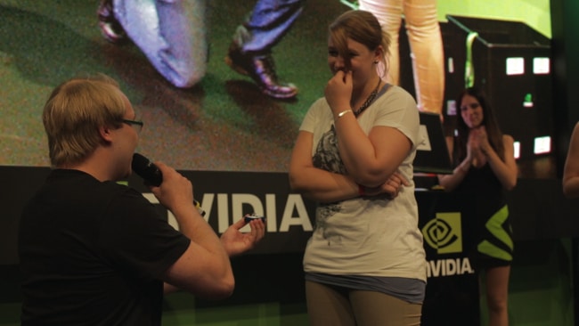 80 000 Screaming Fans And One Marriage Proposal Descend On Nvidia At Gamescom The Official Nvidia Blog