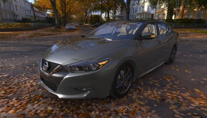 Rendering of 2016 Nissan Maxima in 3DXcite DeltaGen