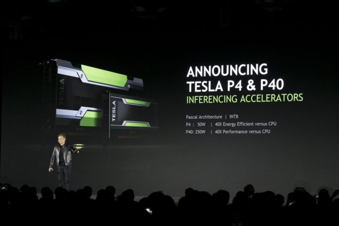 GTC China Tesla P4 P40 inferencing accelerators