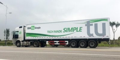 TuSimple self-driving truck