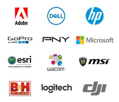 logos of NVIDIA partners at Adobe MAX