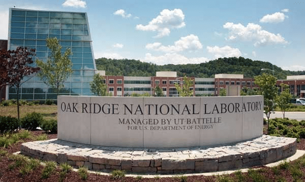 oak ridge national laboratory sign