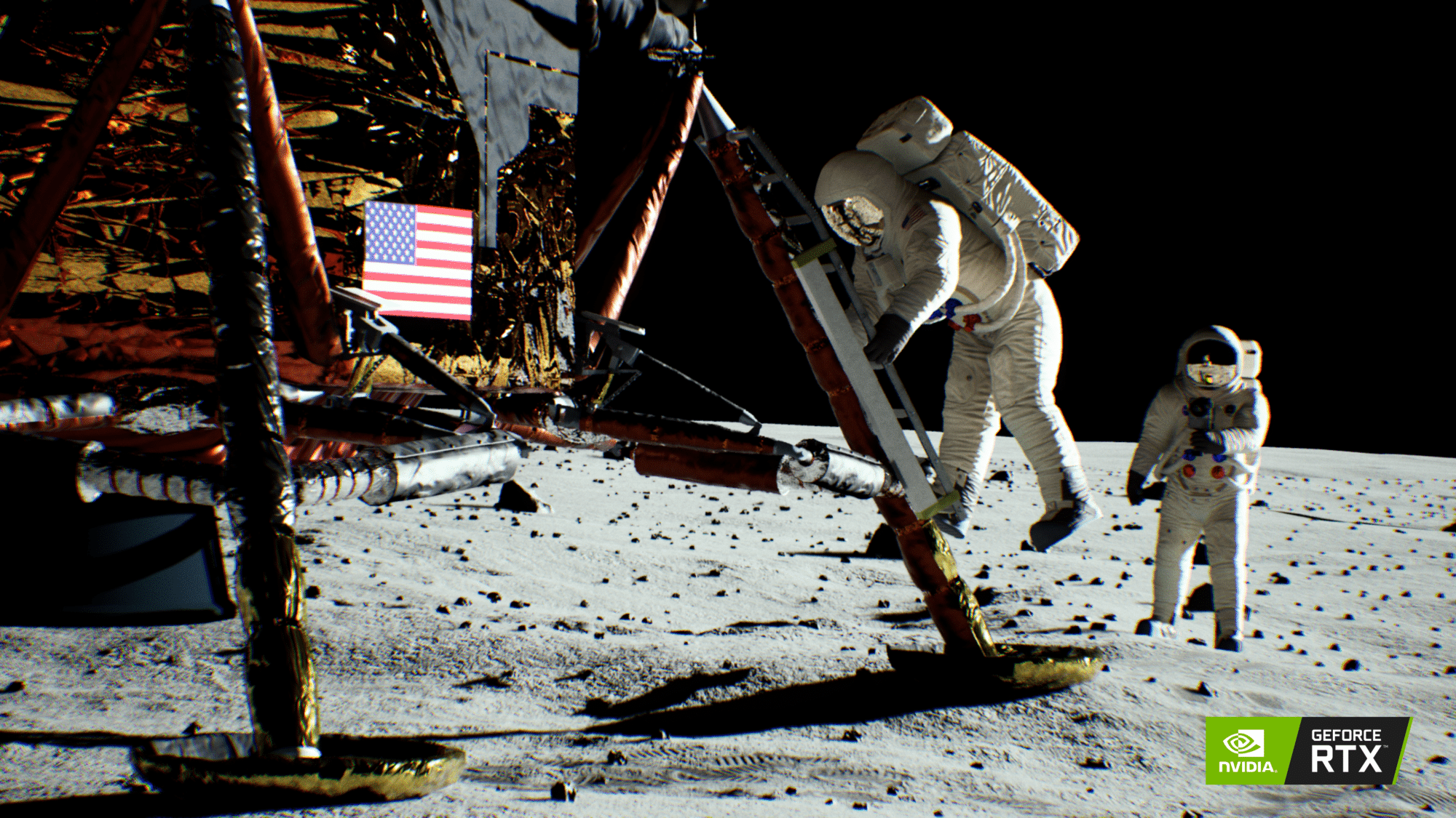 theory apollo 11 lunar landing