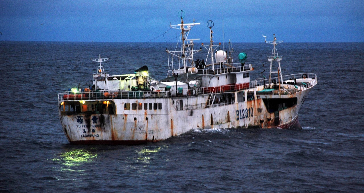 illegal fishing vessel