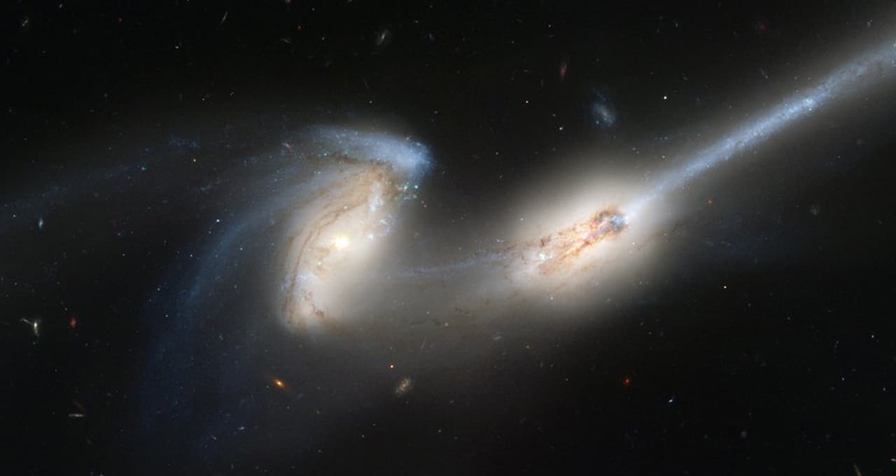 merging galaxies