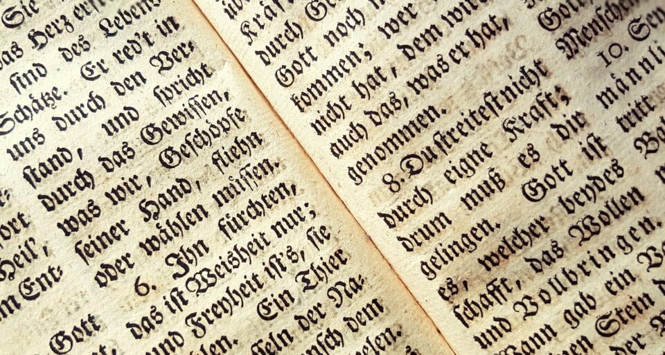 German text Pixabay