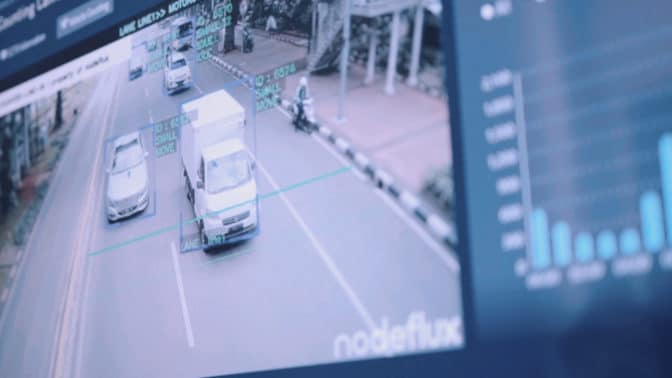 Nodeflux license plate recognition technology