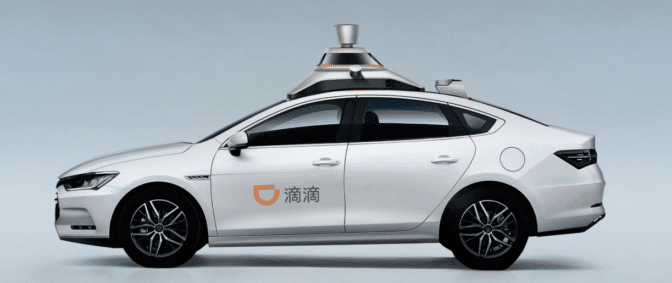 Didi level 4 autonomous vehicle