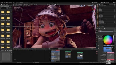 Accelerating Blender Cycles with NVIDIA RTX: Blender is an open-source 3D software package that comes with the Cycles Renderer. Cycles is already a GPU enabled path-tracer, now super-charged with the latest generation of RTX GPUs. Furthering the rendering speed, RTX AI features such as the OptiX Denoiser infers rendering results for a truly interactive ray tracing experience.