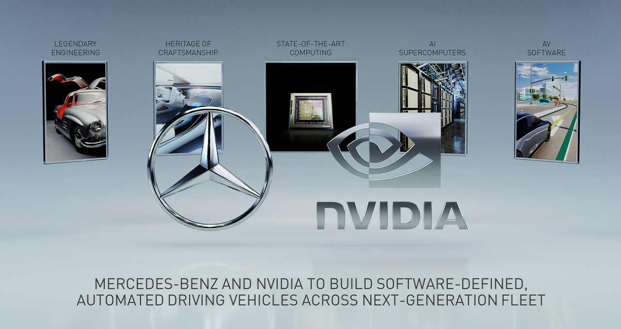 Mercedes-Benz, NVIDIA Partner to Build Software-Defined Vehicles ...