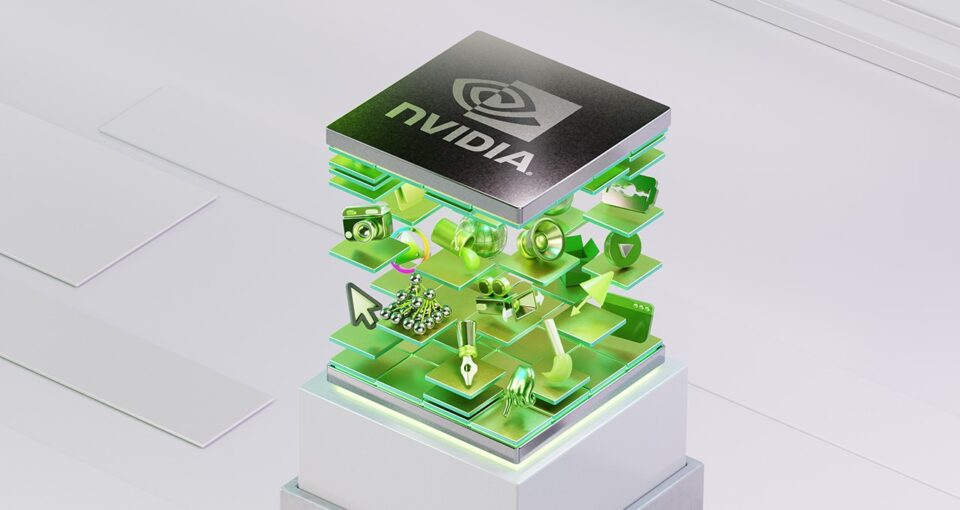 Graphic showing uses of GeForce 30 Series GPUs for creatives