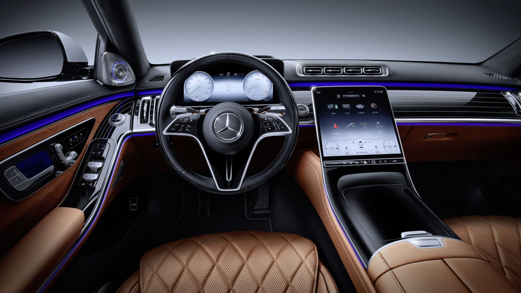 New Mercedes Benz S Class Sports Next Gen Ai Cockpit Nvidia Blog