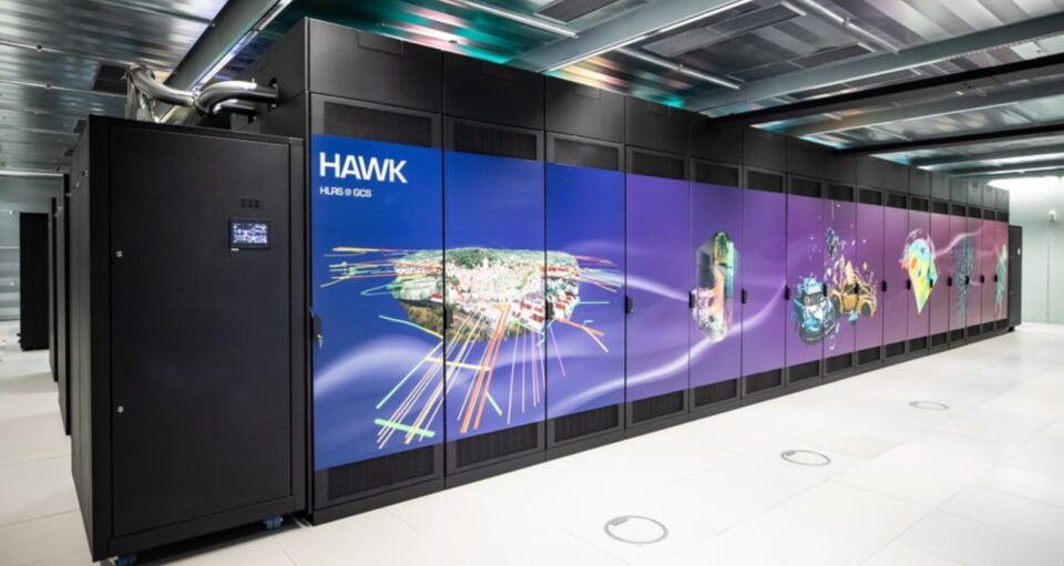 Hawk supercomputer in Stuttgart HLRS x1280