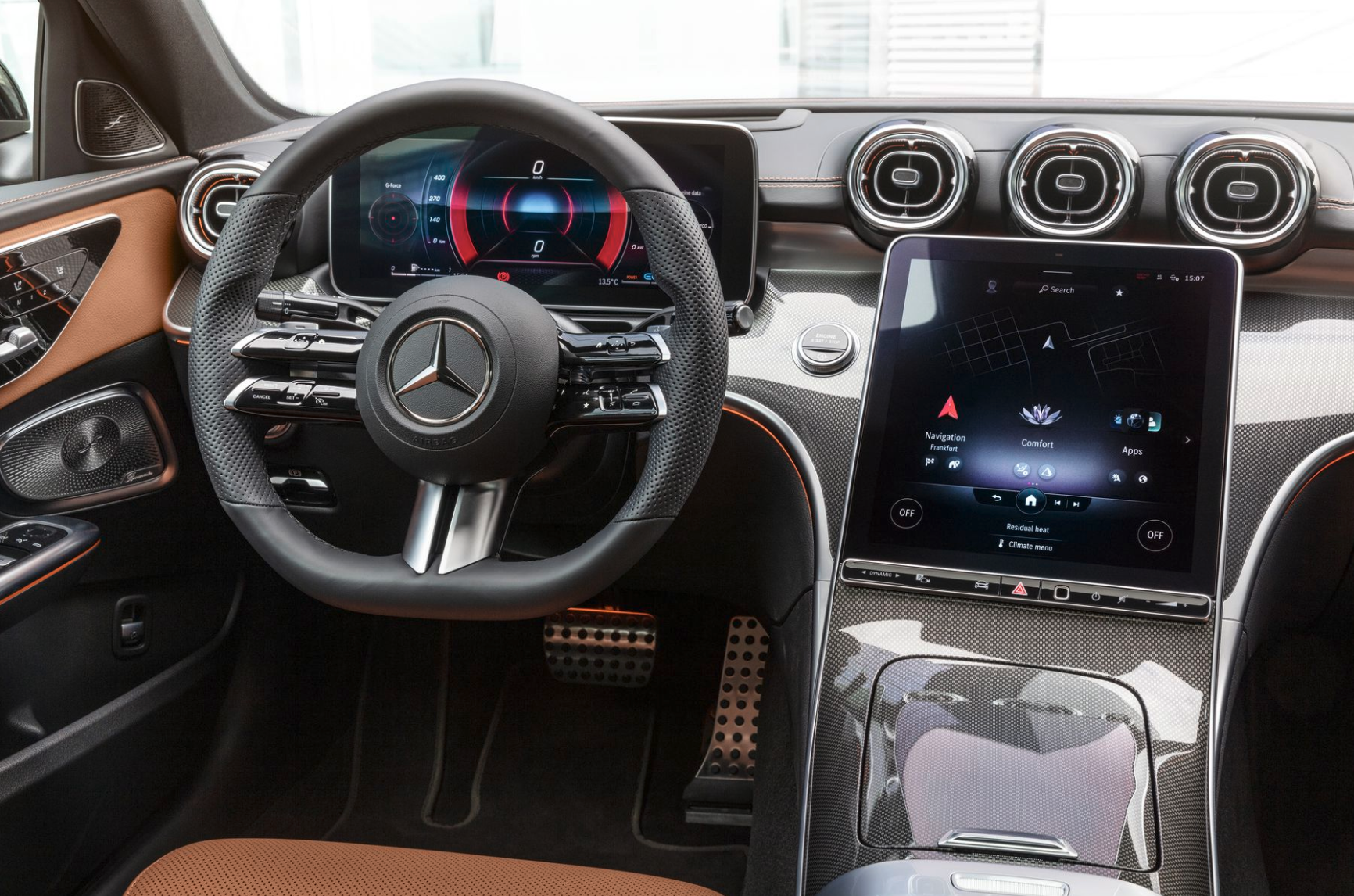 New Mercedes Benz C Class Features Next Gen Mbux Nvidia Blog