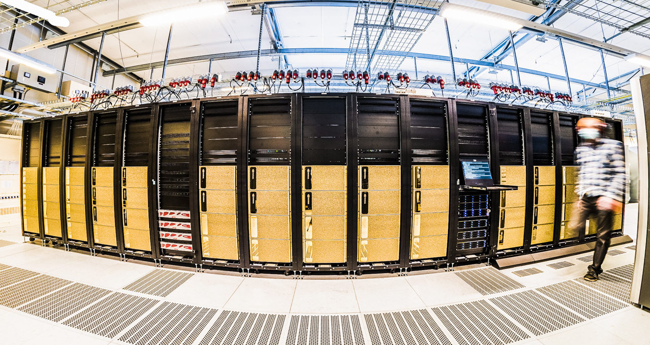 BerzeLiUs supercomputer, Sweden, Photo credit: Thor Balkhed, Linkoping University