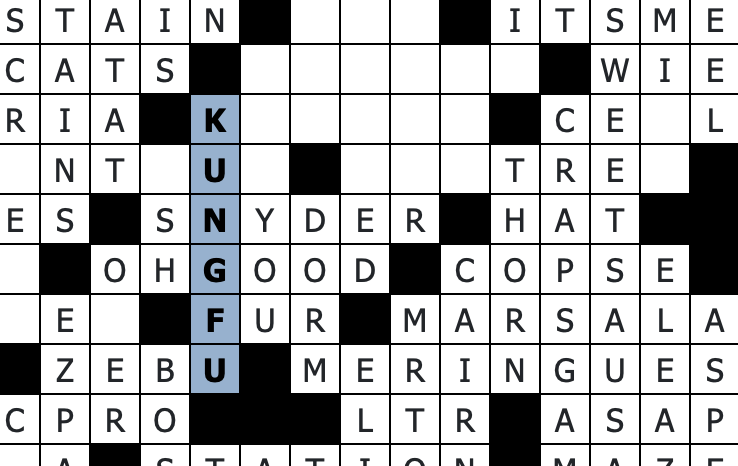 Putting in a Good Word: GPU Powered Crossword Solver Makes Best Showing