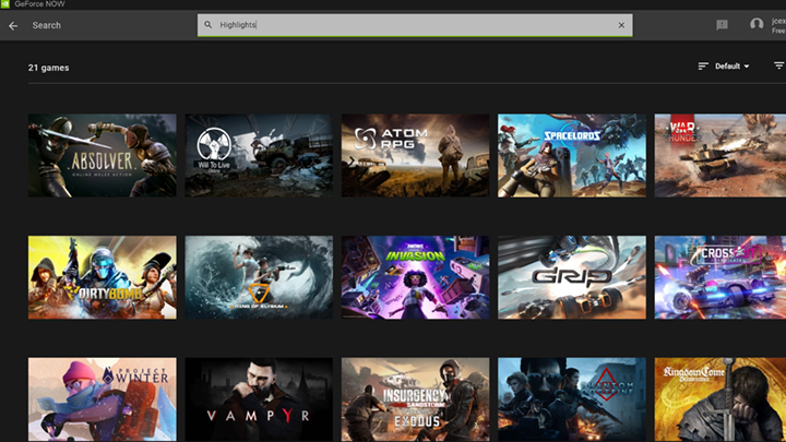 Nvidia geforce best sale now play store