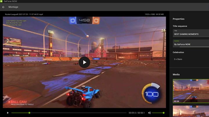 bevæge sig Sportsmand gift Highlights, Freestyle and Montage in GeForce NOW | NVIDIA Blog