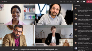 Live Captions, Transcription on Microsoft Teams Boosted With Microsoft Azure Cognitive Services and NVIDIA AI