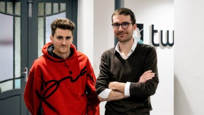 Two-i founders Julien Trombini and Guillaume Cazenave.
