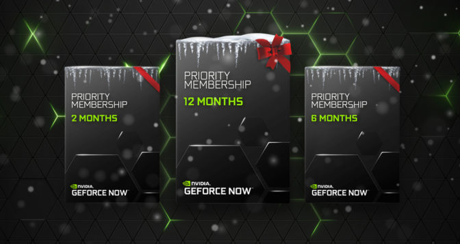 GeForce NOW Digital Gift Cards