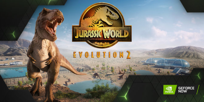 Jurassic mondiale Evolution 2 su GeForce NOW