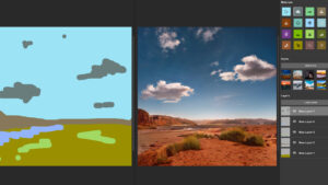 NVIDIA Canvas Updated With New AI Model Delivering 4x Resolution and More Materials