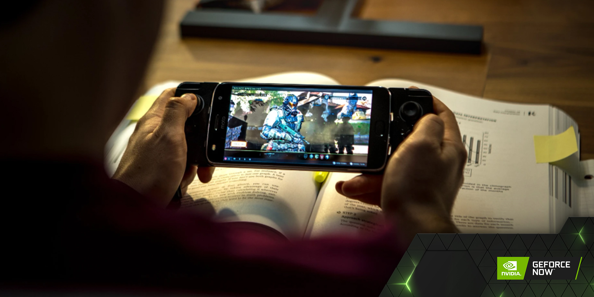 GeForce NOW Fortnite Mobile with Touch