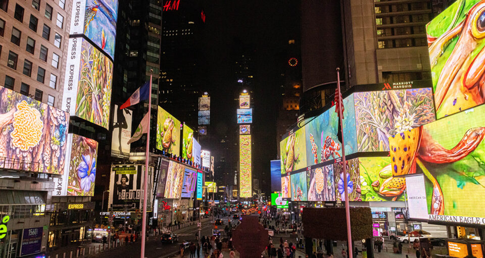ai art times square