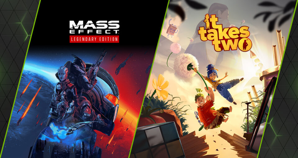 Mass Effect and It Takes Two on GeForce NOW