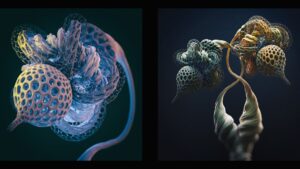 3D Artist Creates Blooming, Generative Sculptures With NVIDIA RTX and AI