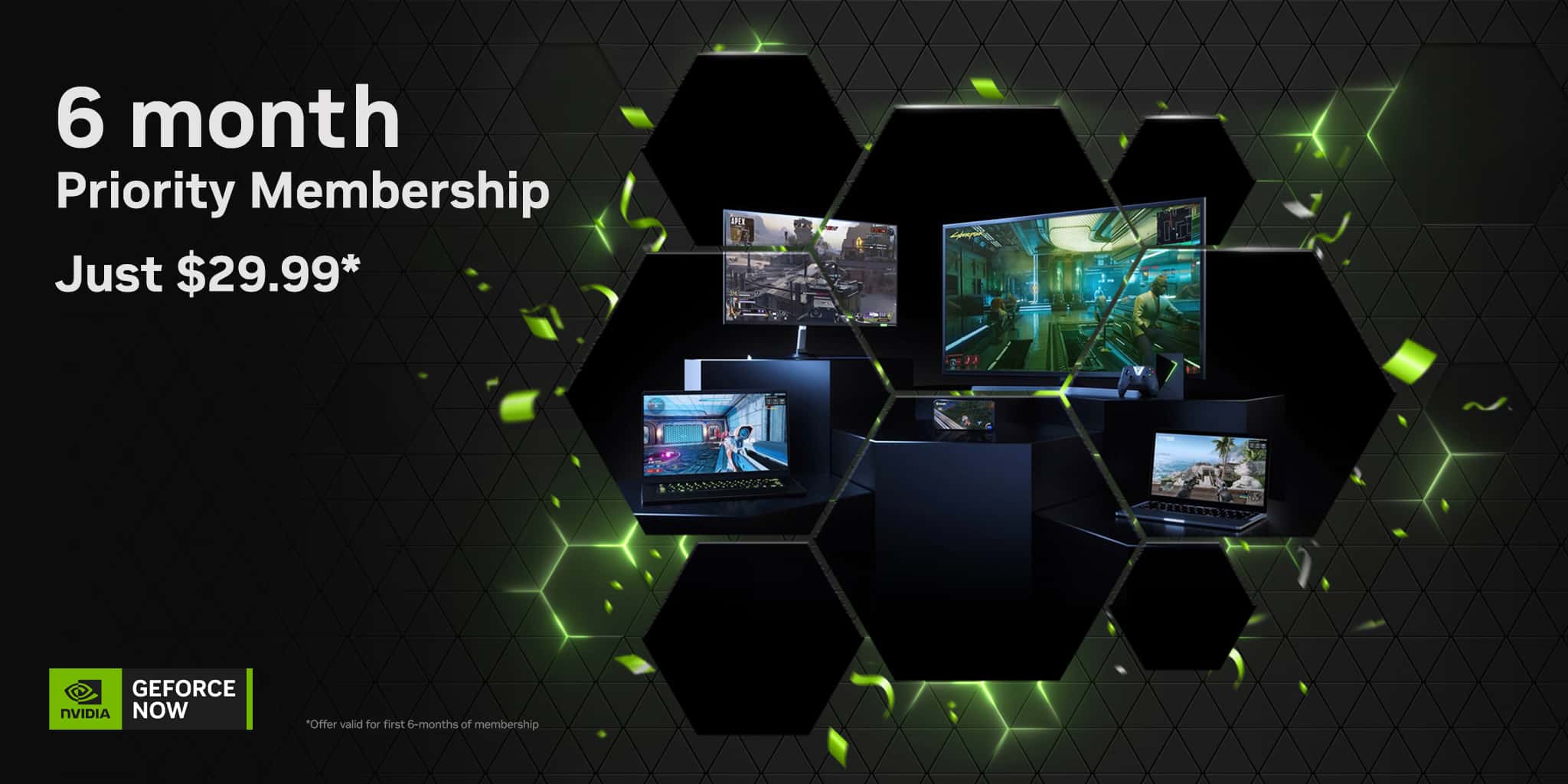 GeForce NOW RTX 3080 1-Month Memberships