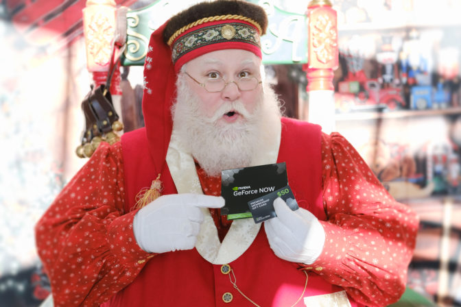 Holiday GeForce NOW Gift Cards