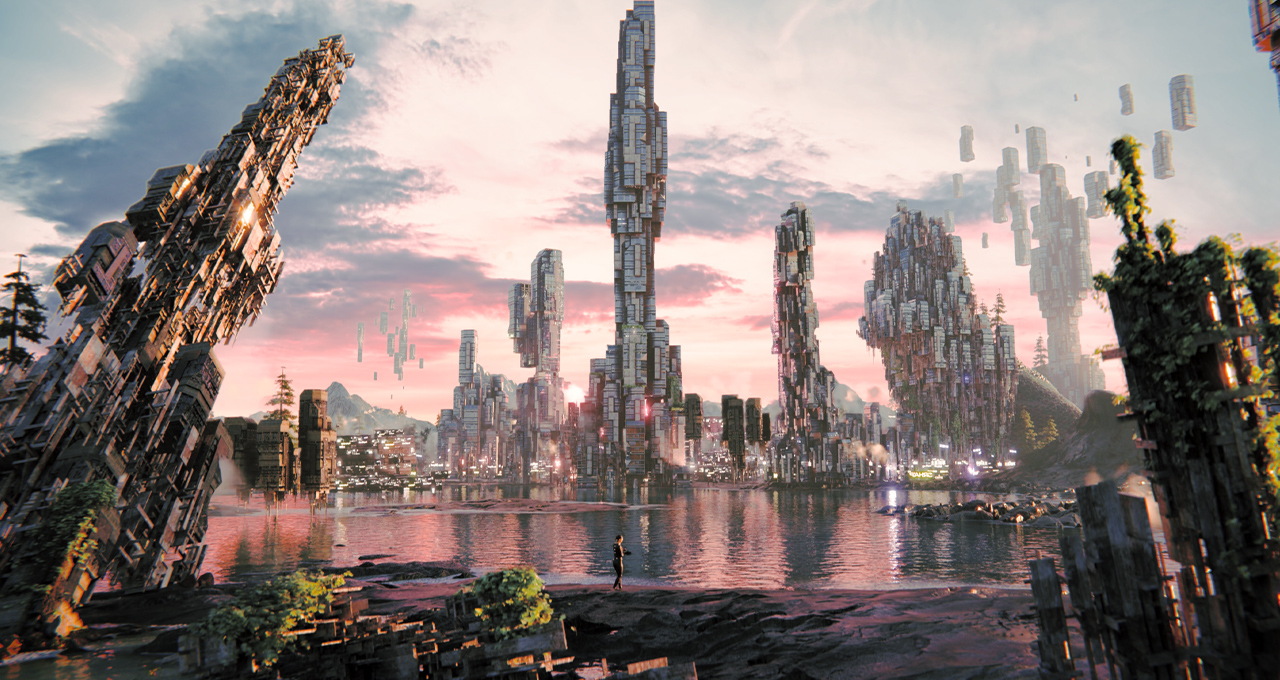 3D Artist ‘CG Geek’ Builds Massive Sci-Fi World in Record Time This Week ‘In the NVIDIA Studio’