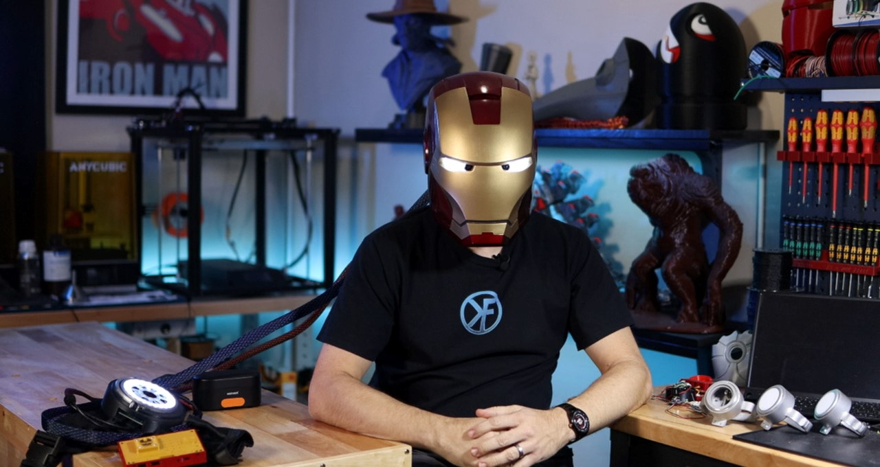Meet the Maker: Software Developer Builds Fully Functional Superhero Helmet