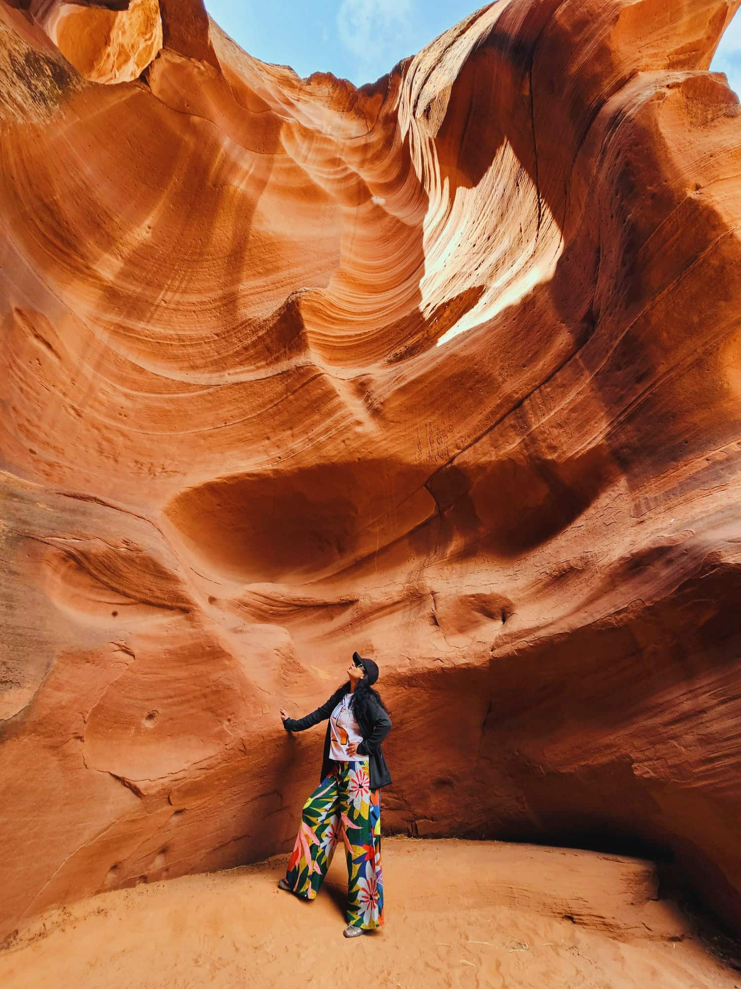 Gayatri Devgan, based in Santa Clara, California, traveled to Antelope Canyon in Page, Arizona, to hike and spend time with family. 