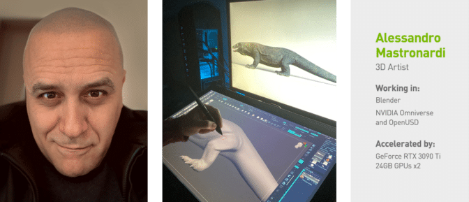 Bu Hafta "NVIDIA Studio'da" Fin-tastic 3D Sanatçısı Yapay Zeka Destekli Oceanic Çalışmalarına Dalıyor