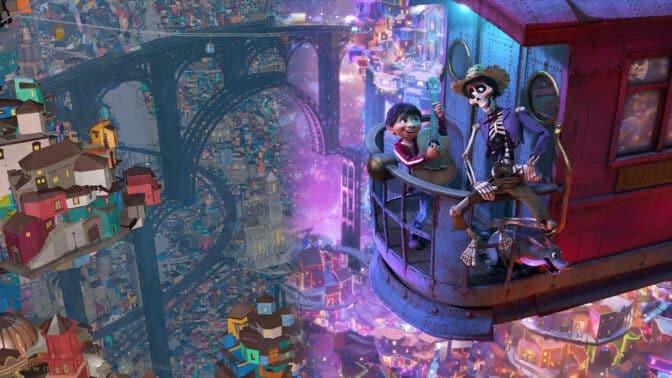 Image from the Pixar film "Coco" that used USD