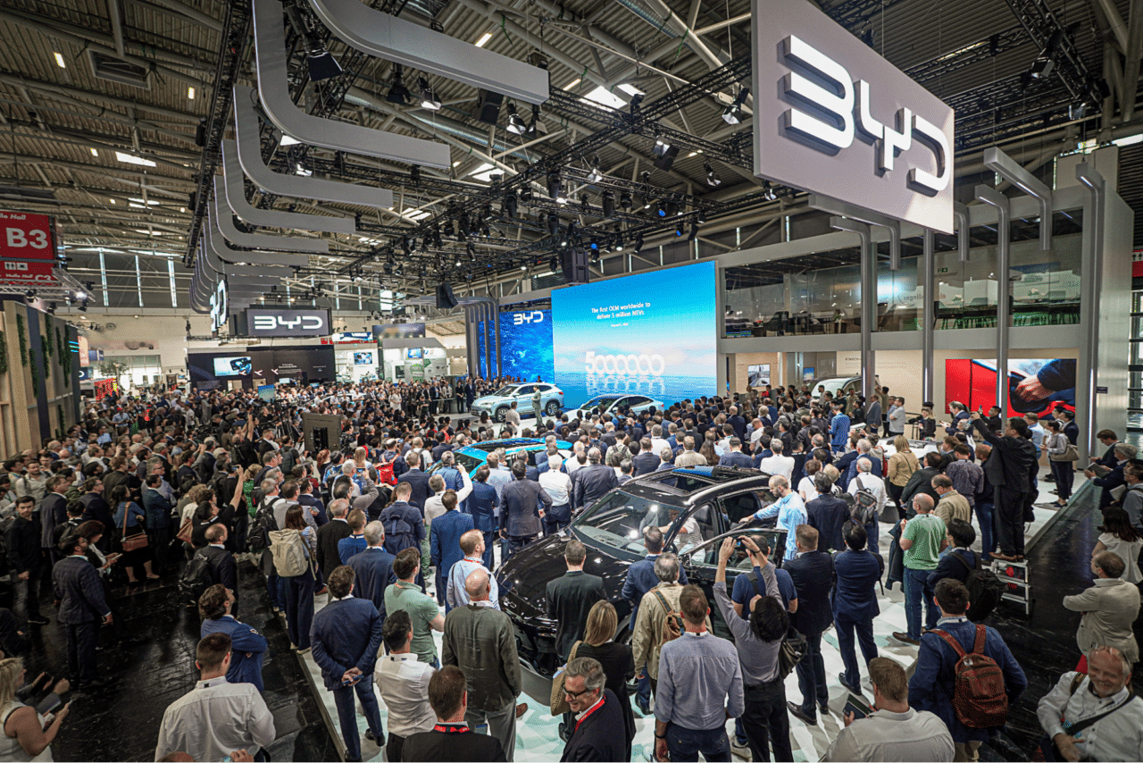 IAA Show Floor Energized by EV Reveals and Generative AI | NVIDIA Blog