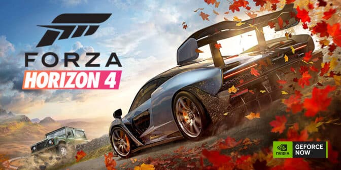 Forza Horizon 4 on GeForce NOW